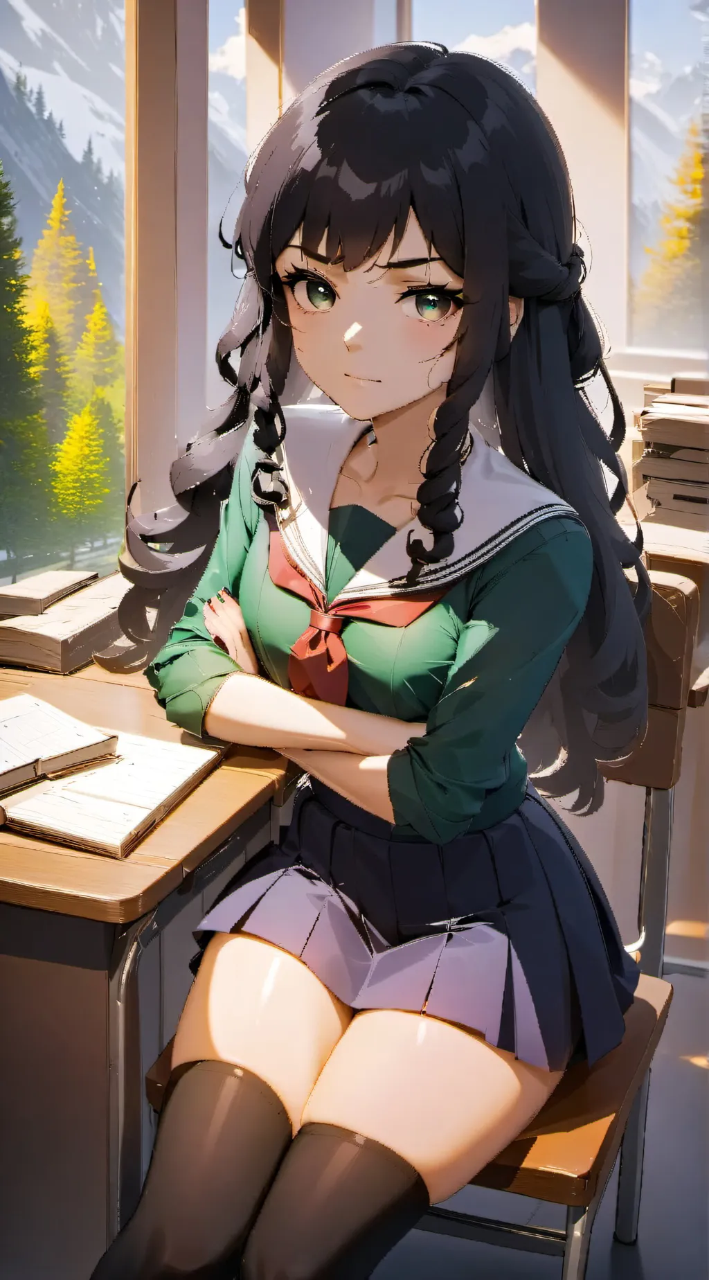 ai character: Vienna background