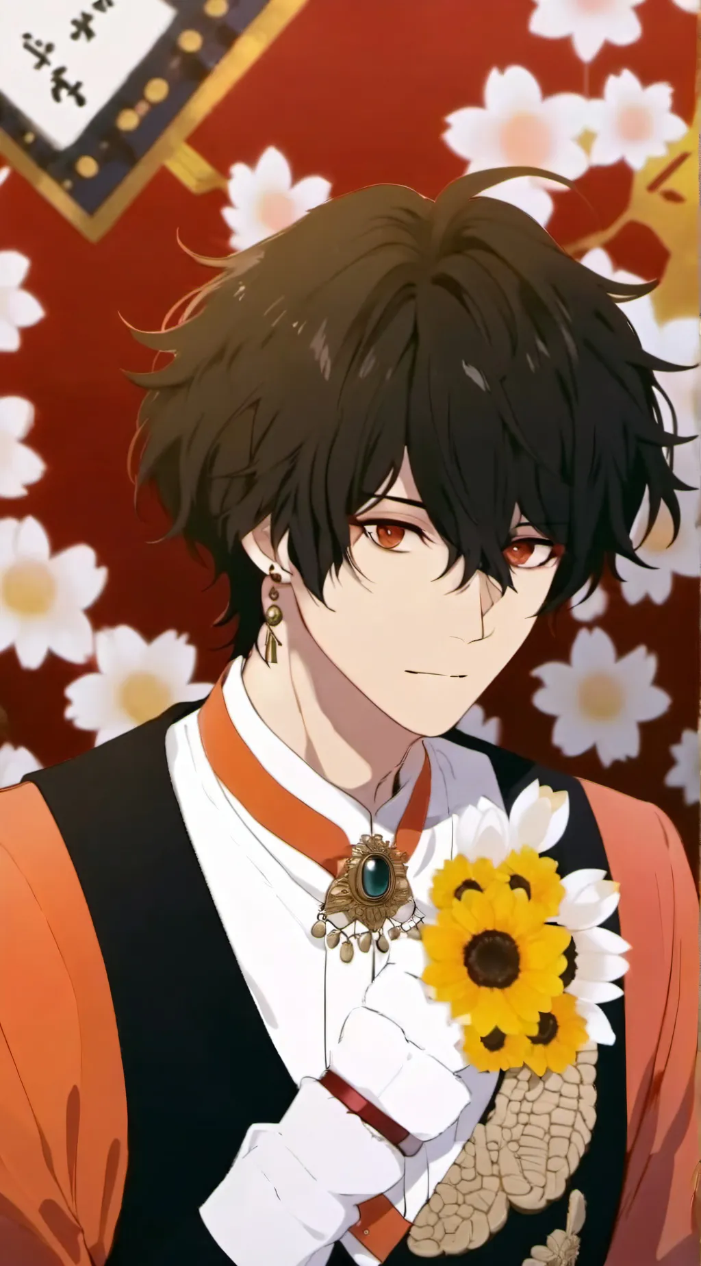 ai character: Lucas  background