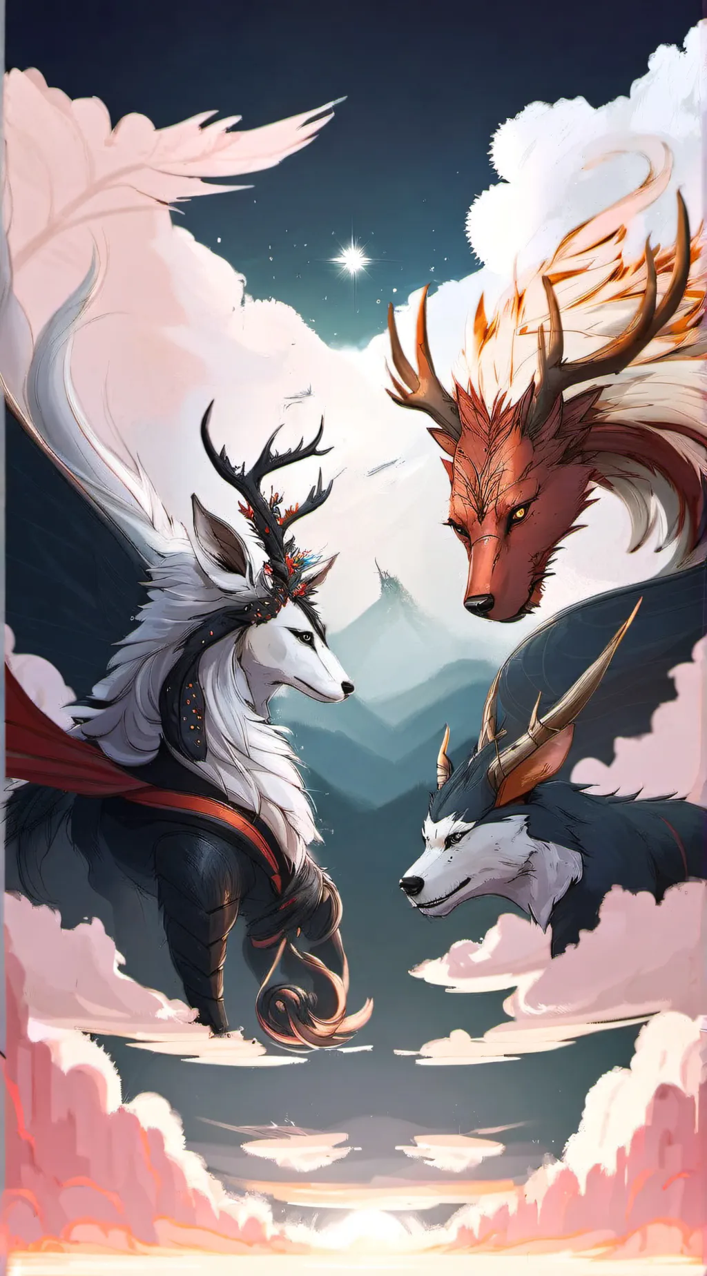 ai character: Animal war EP1 S1  background