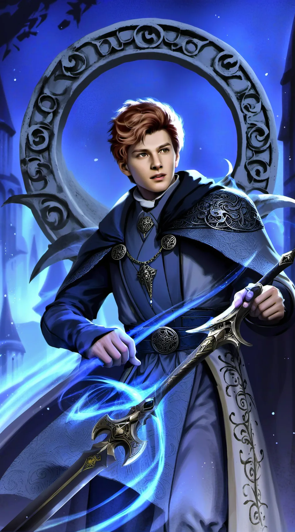 ai character: kratos/atreus  background