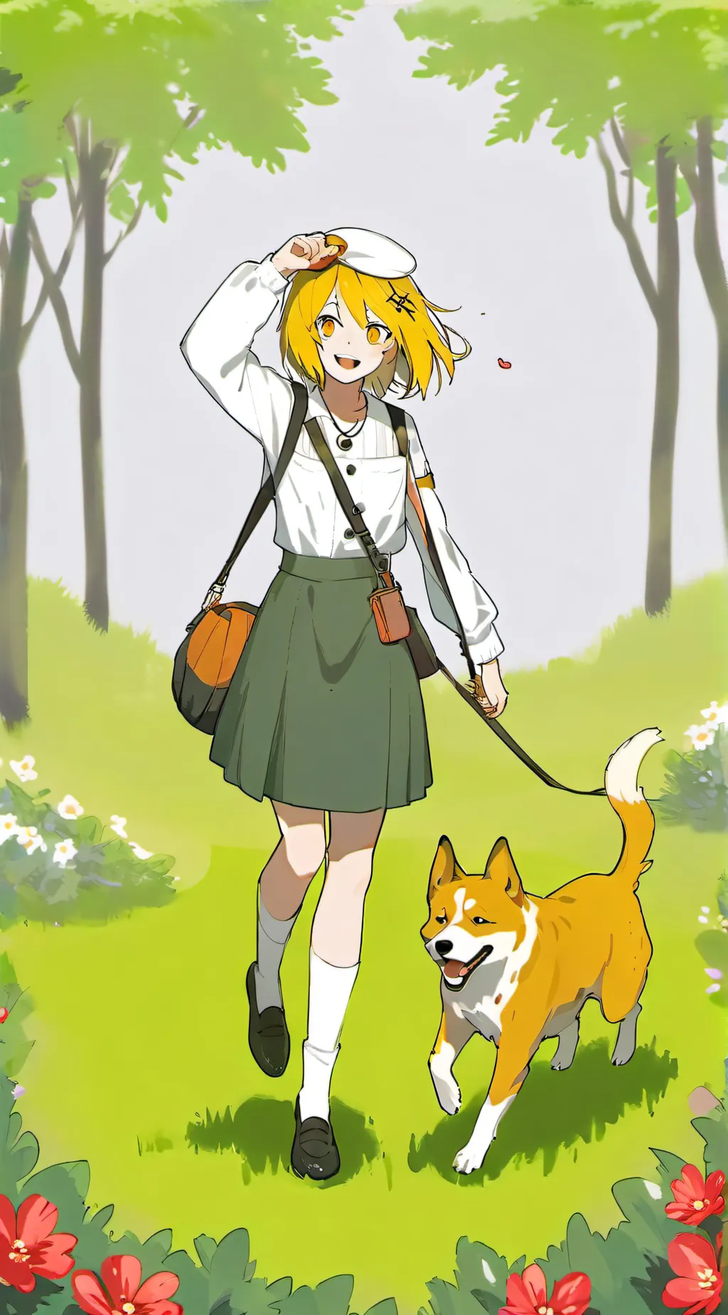 ai character: bee background