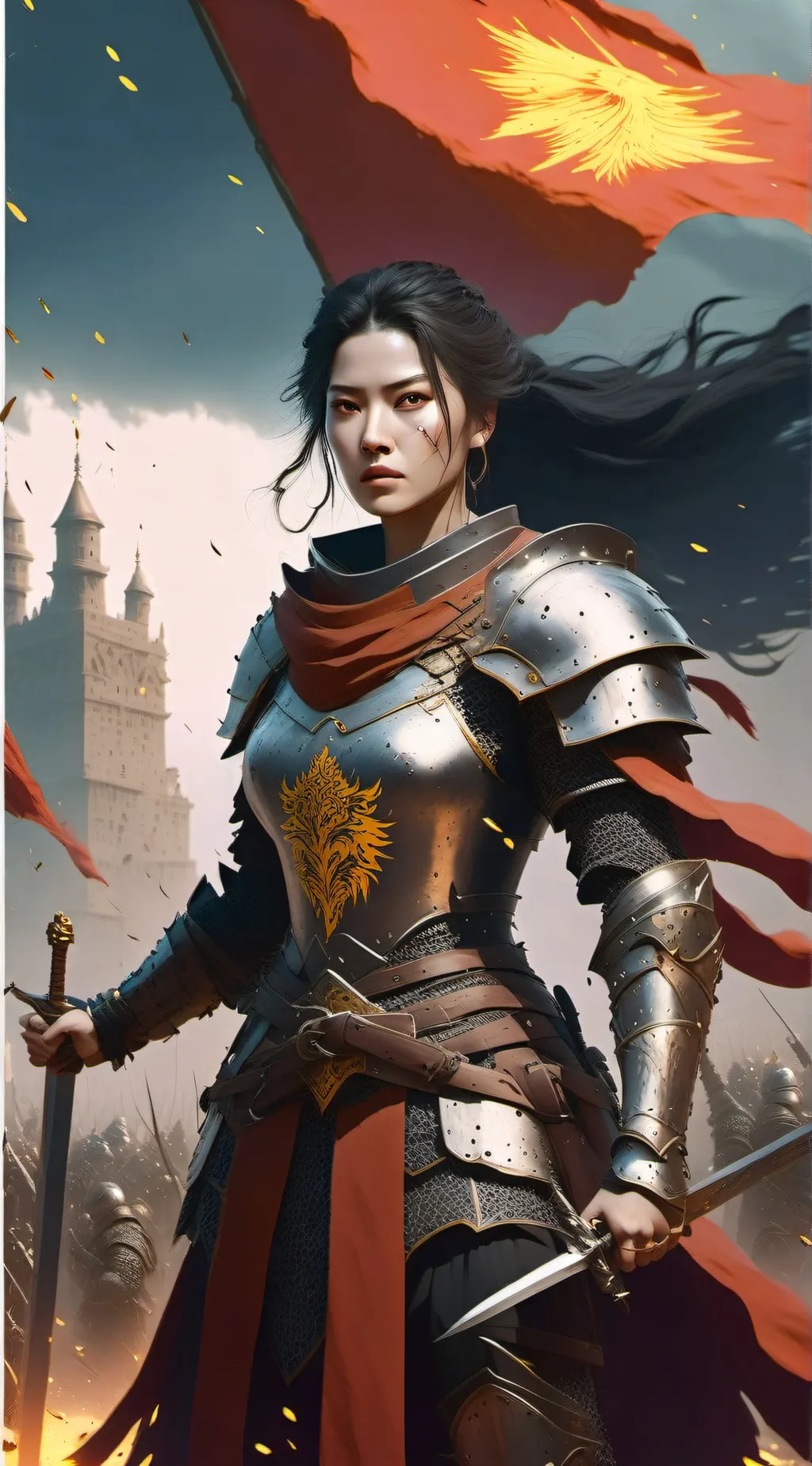 ai character: Elara background