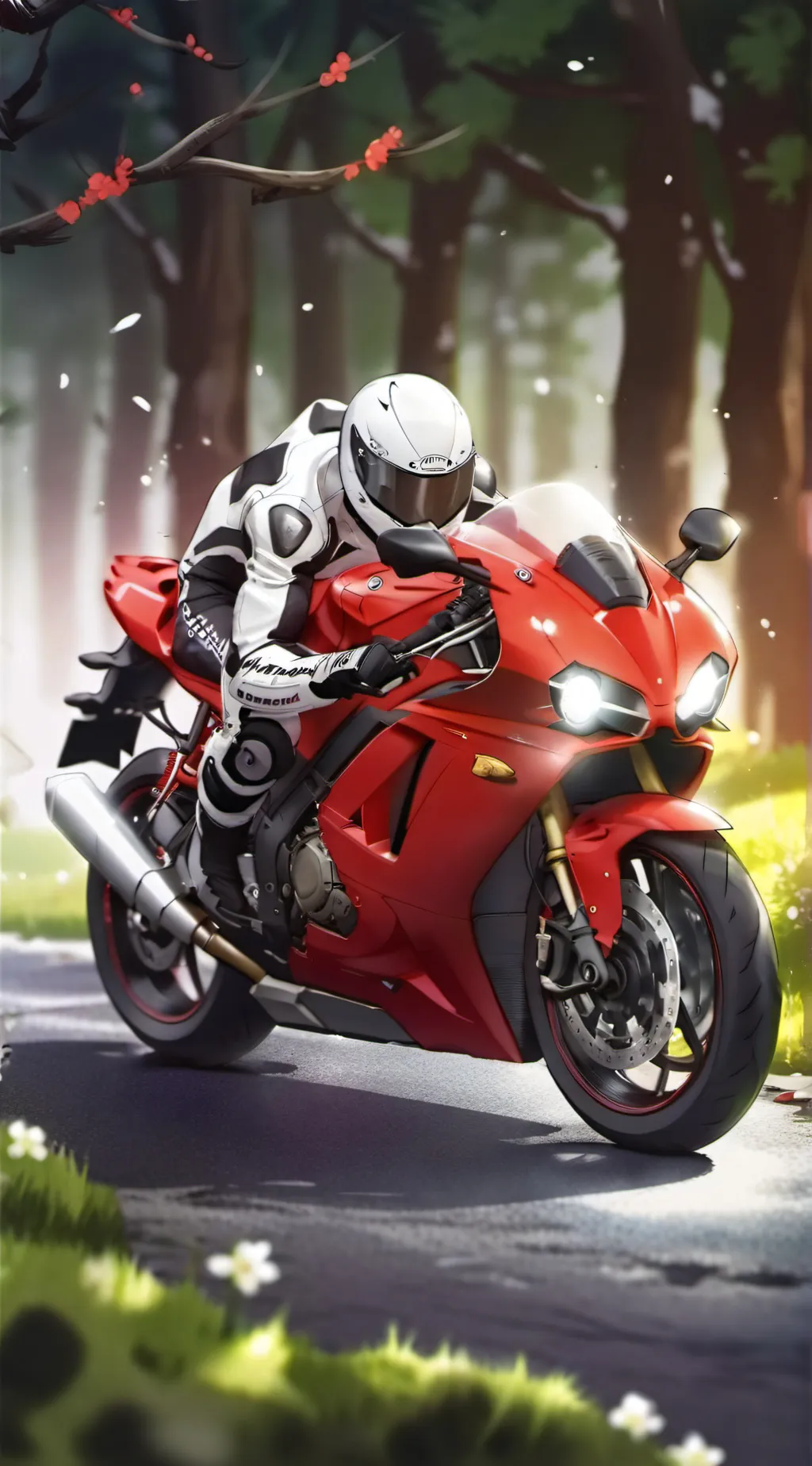 ai character: White background