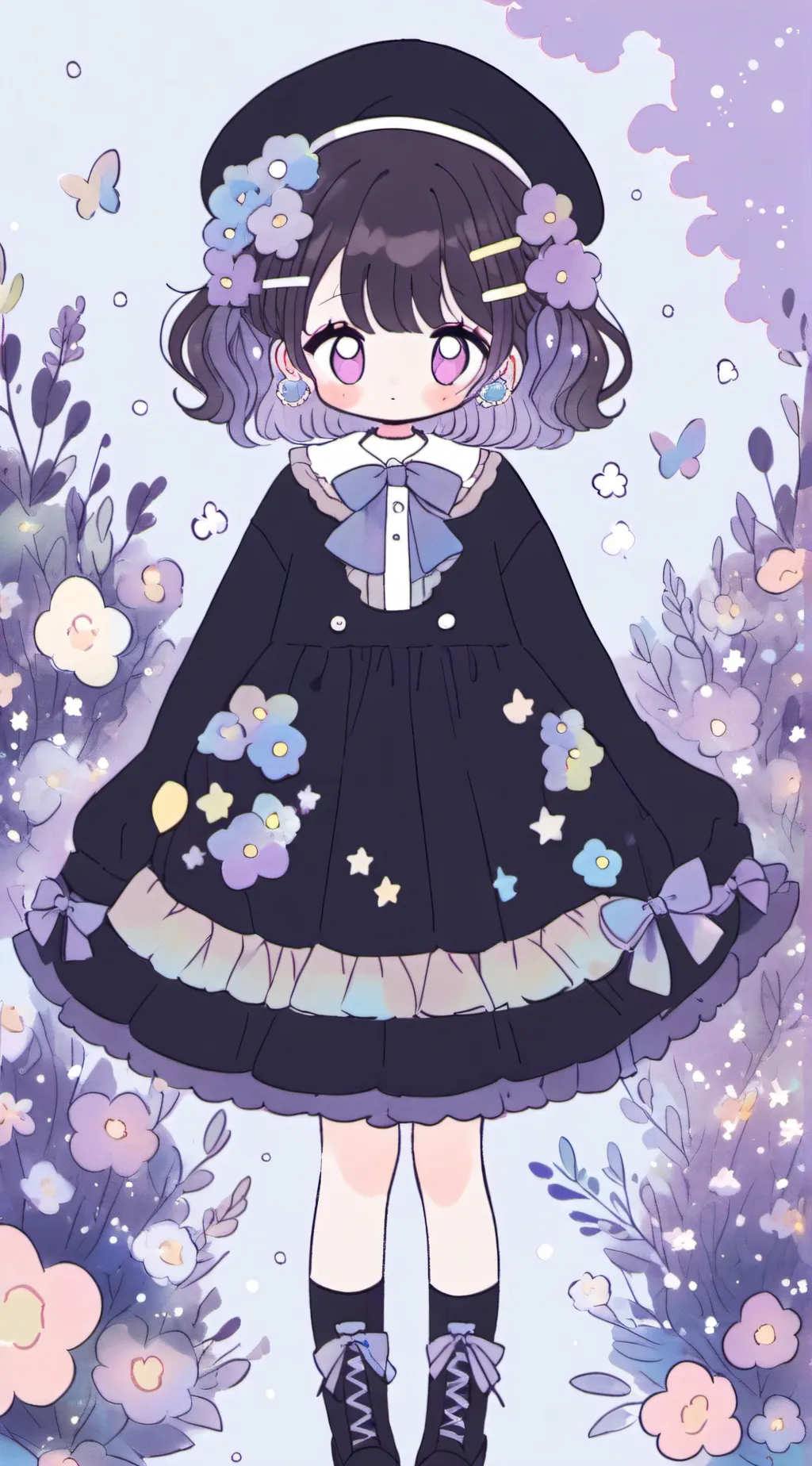 ai character: Evelyn background