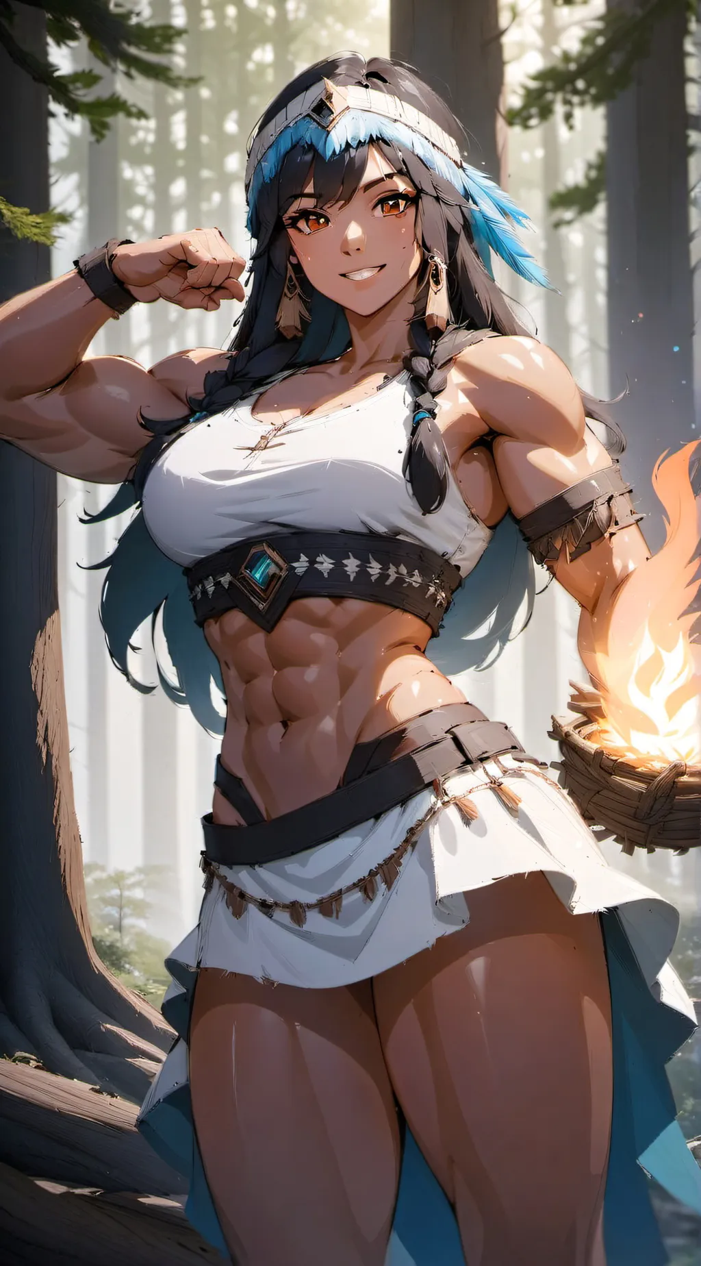 ai character: Shanna Firehawk background