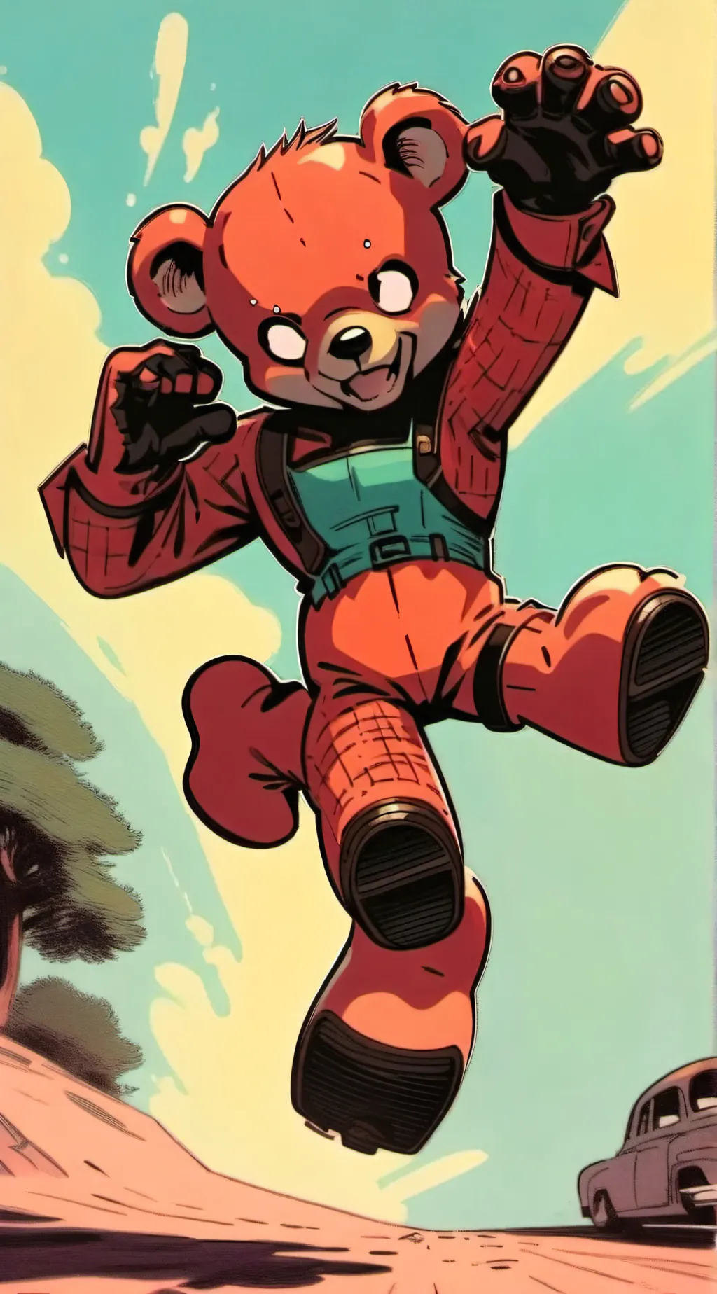 ai character: Jjk background