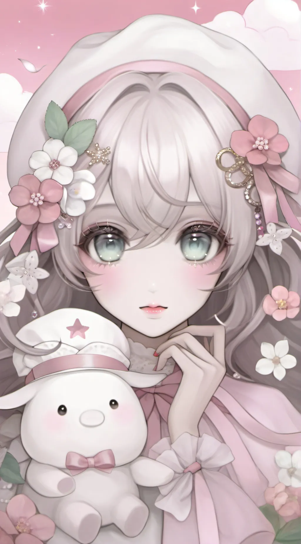 ai character: ella background