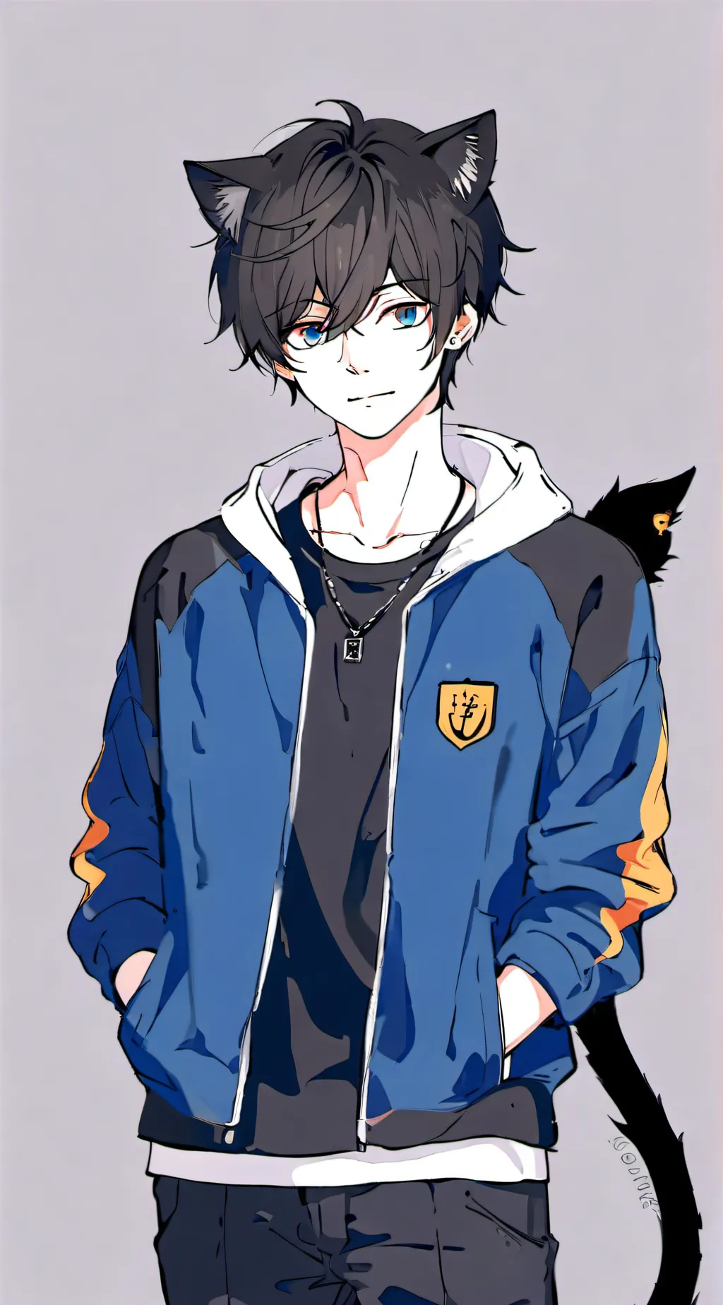 ai character: Zane <3 background