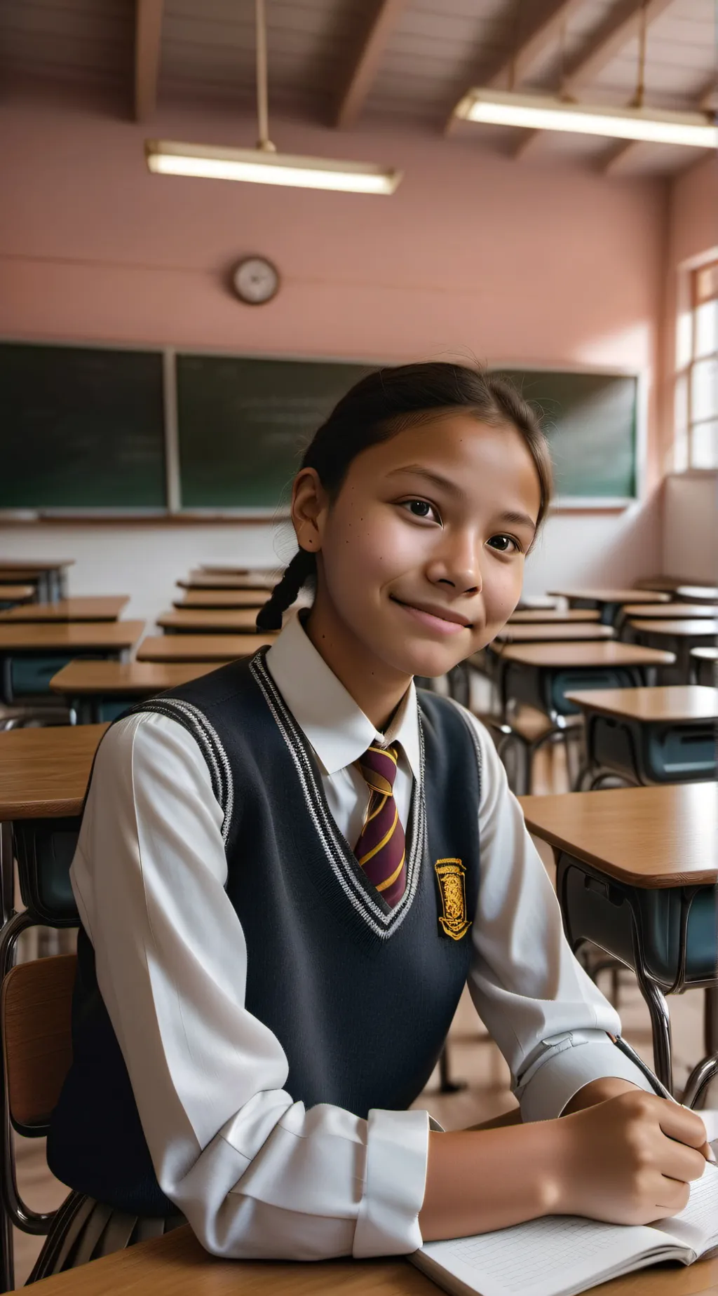 ai character: Sasha   background