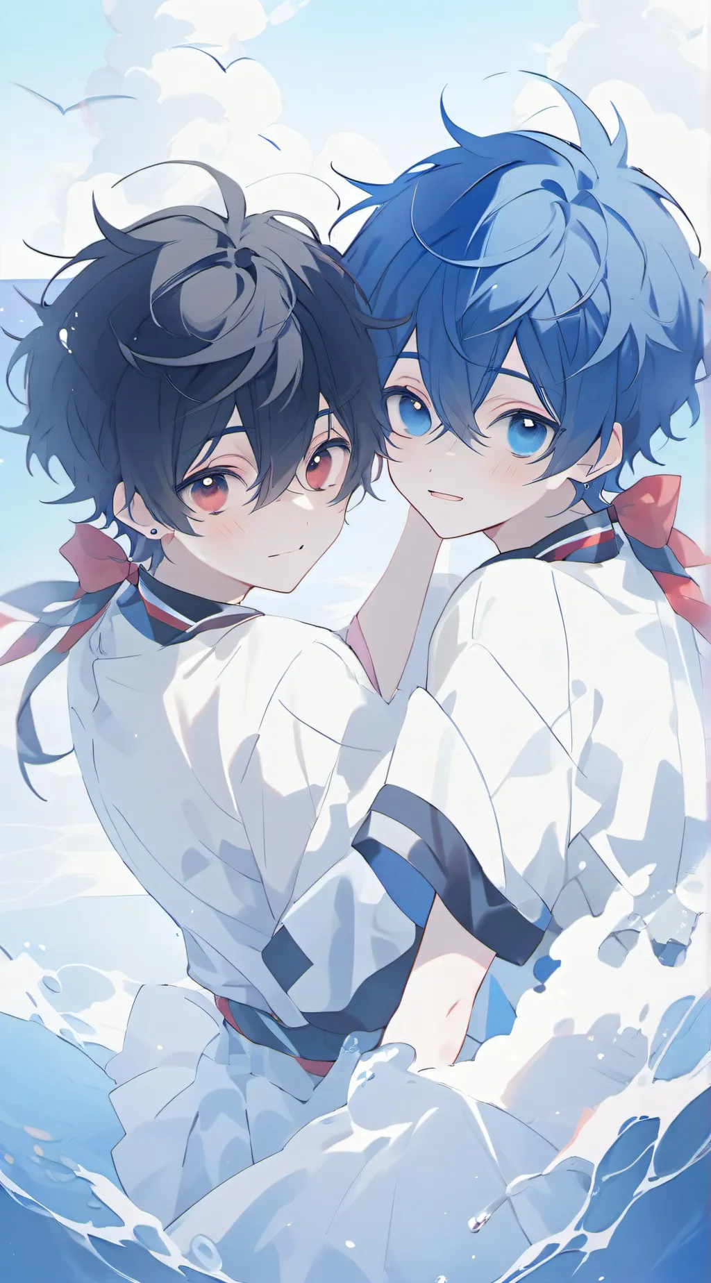 ai character: hejun and hyun background