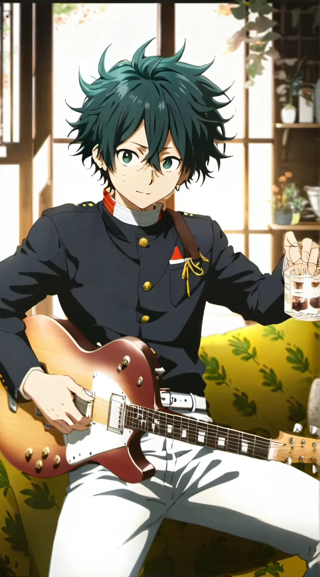 ai character: MY HERO ACADÉMIA  background