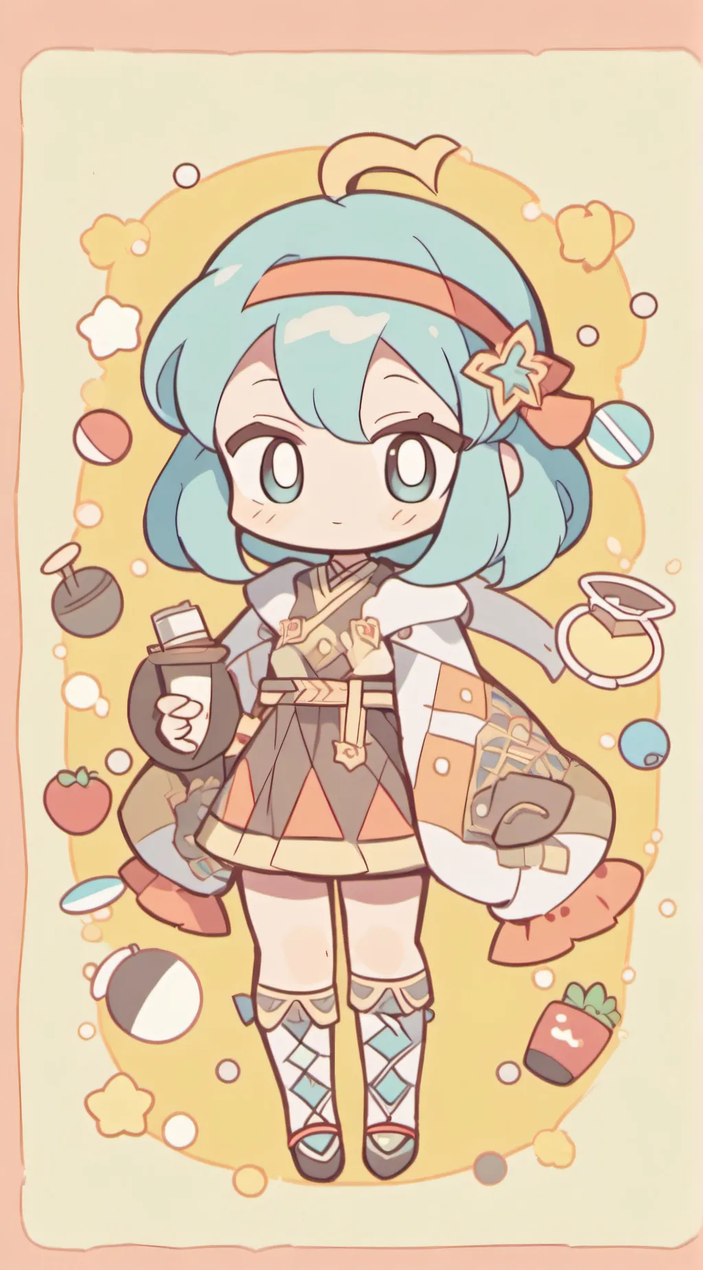 ai character: soccer battle background