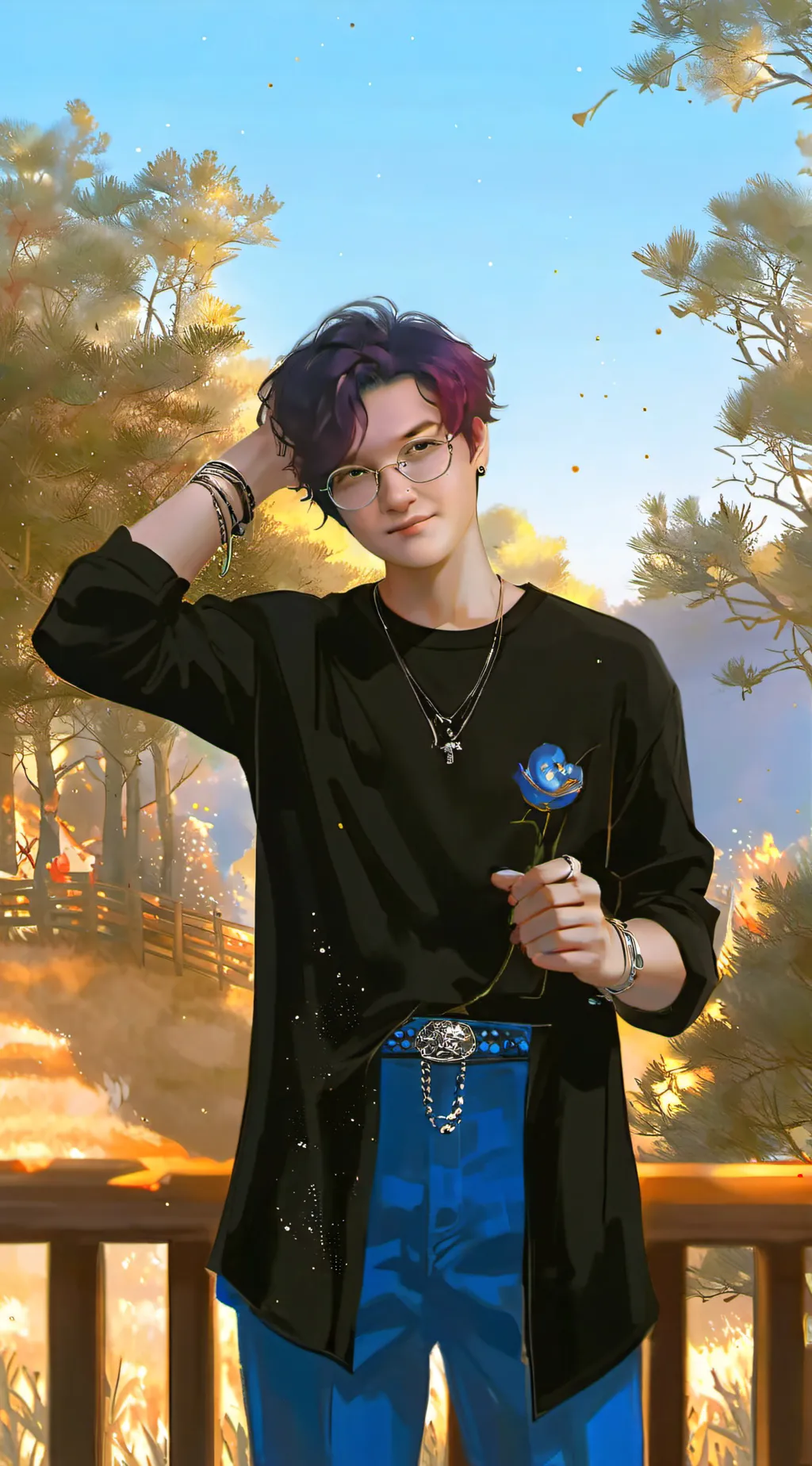 ai character: Nick background