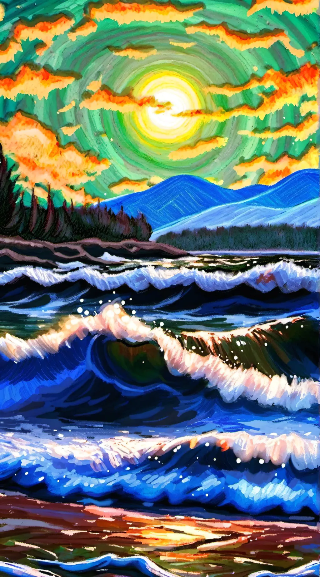 ai character: HHxshrimpo background