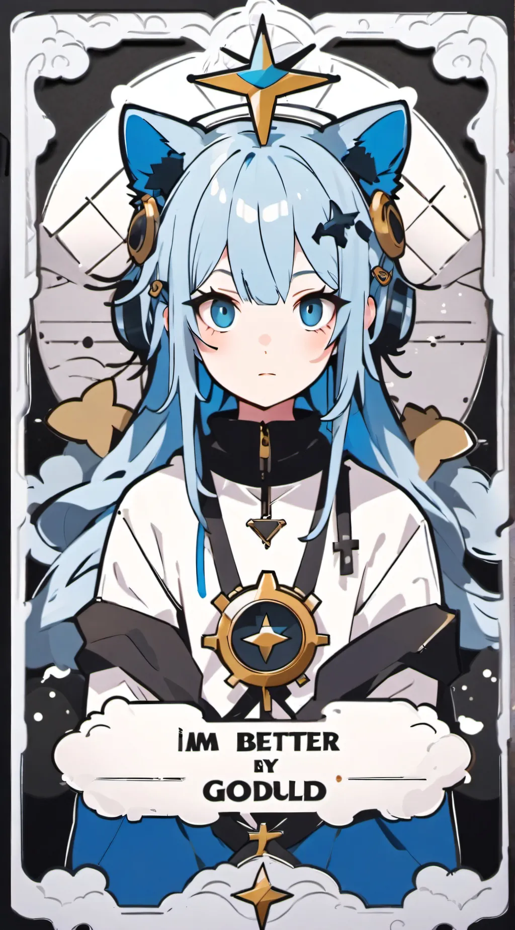 ai character: Bella the wolf background