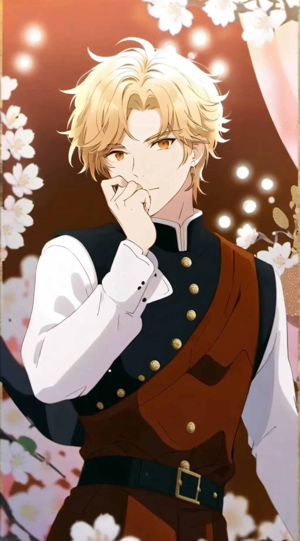 ai character: zen background