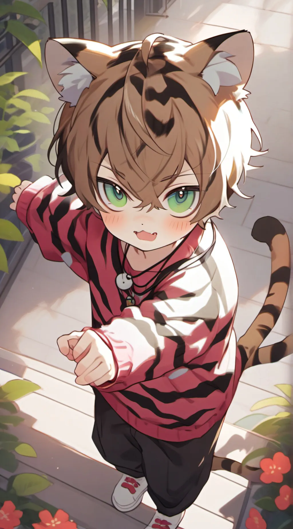 ai character: Leo background