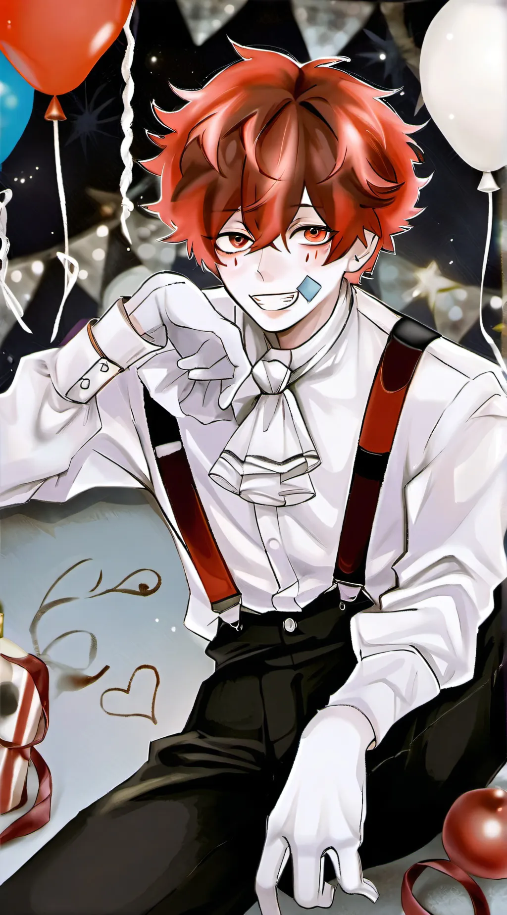 ai character: 🎈Party Favor🎉 background