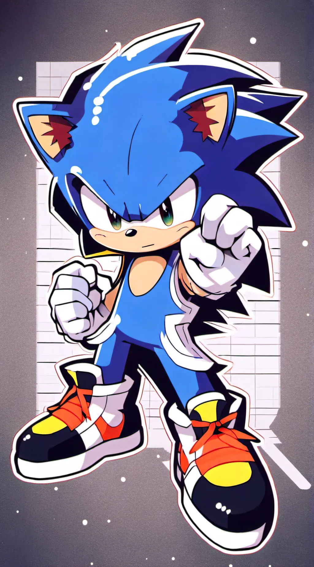 ai character: sonic background