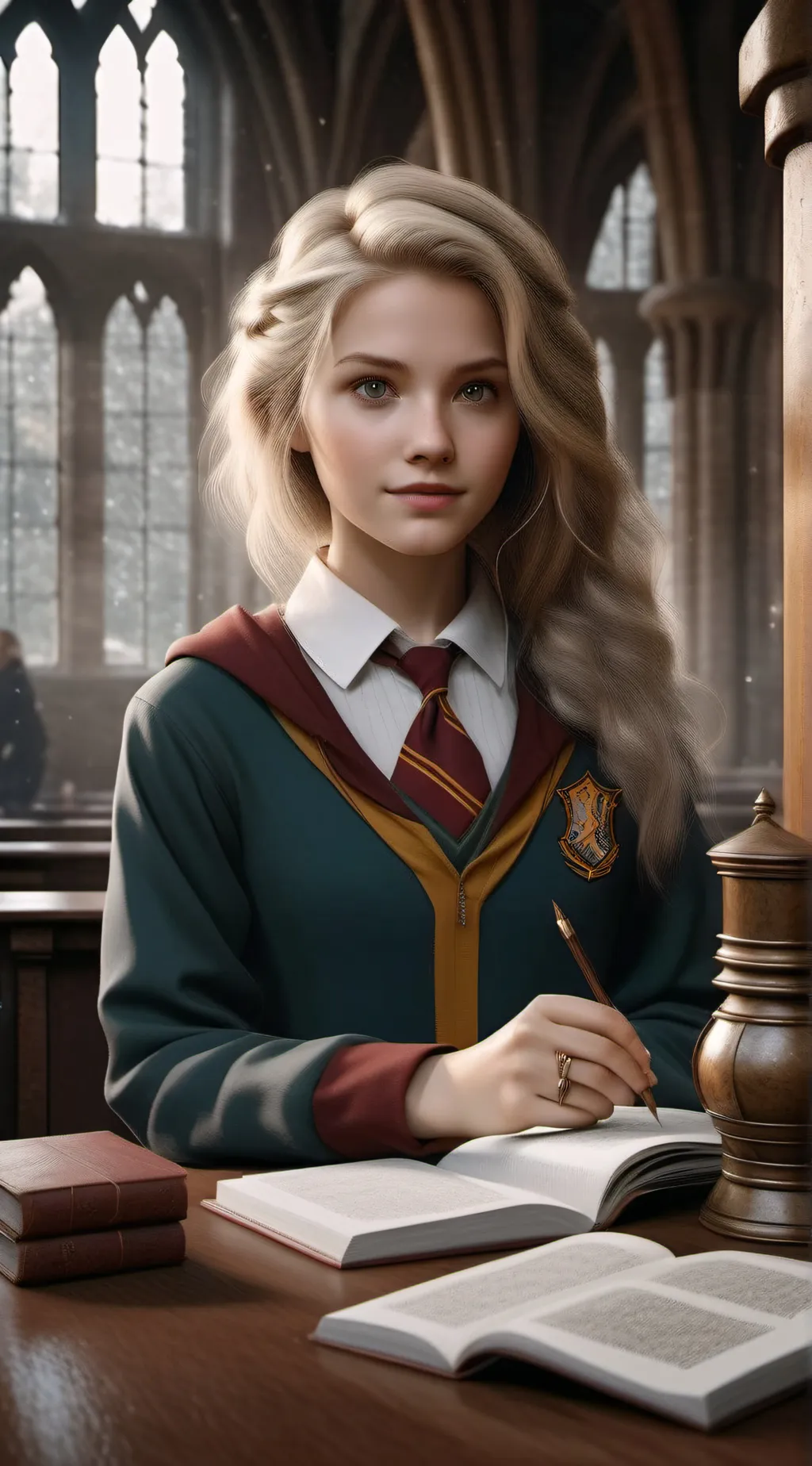 ai character: Bellatrix background