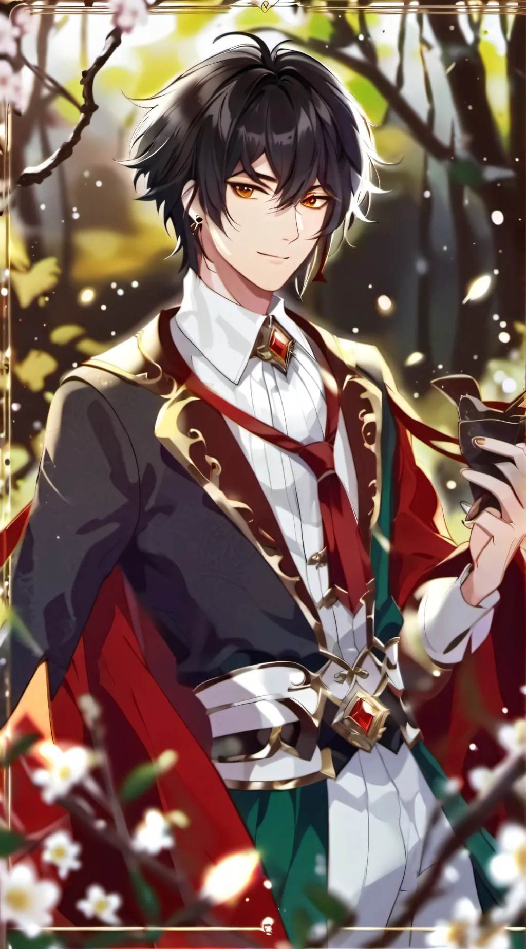 ai character: Xavier  background