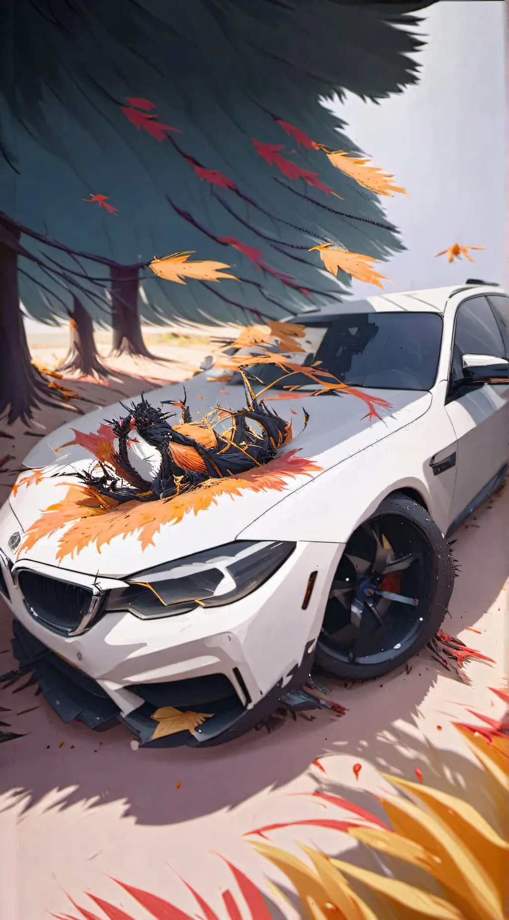 ai character: Mm2 party  background