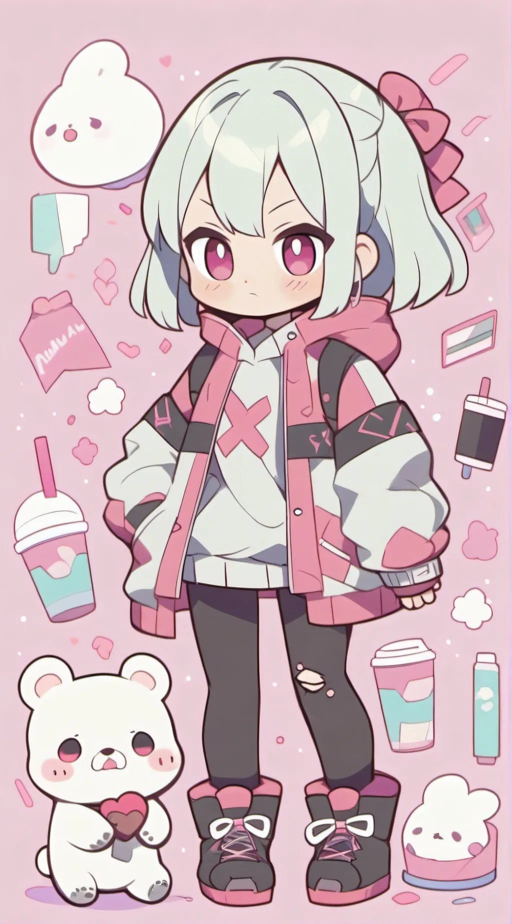 ai character: Stranger things background