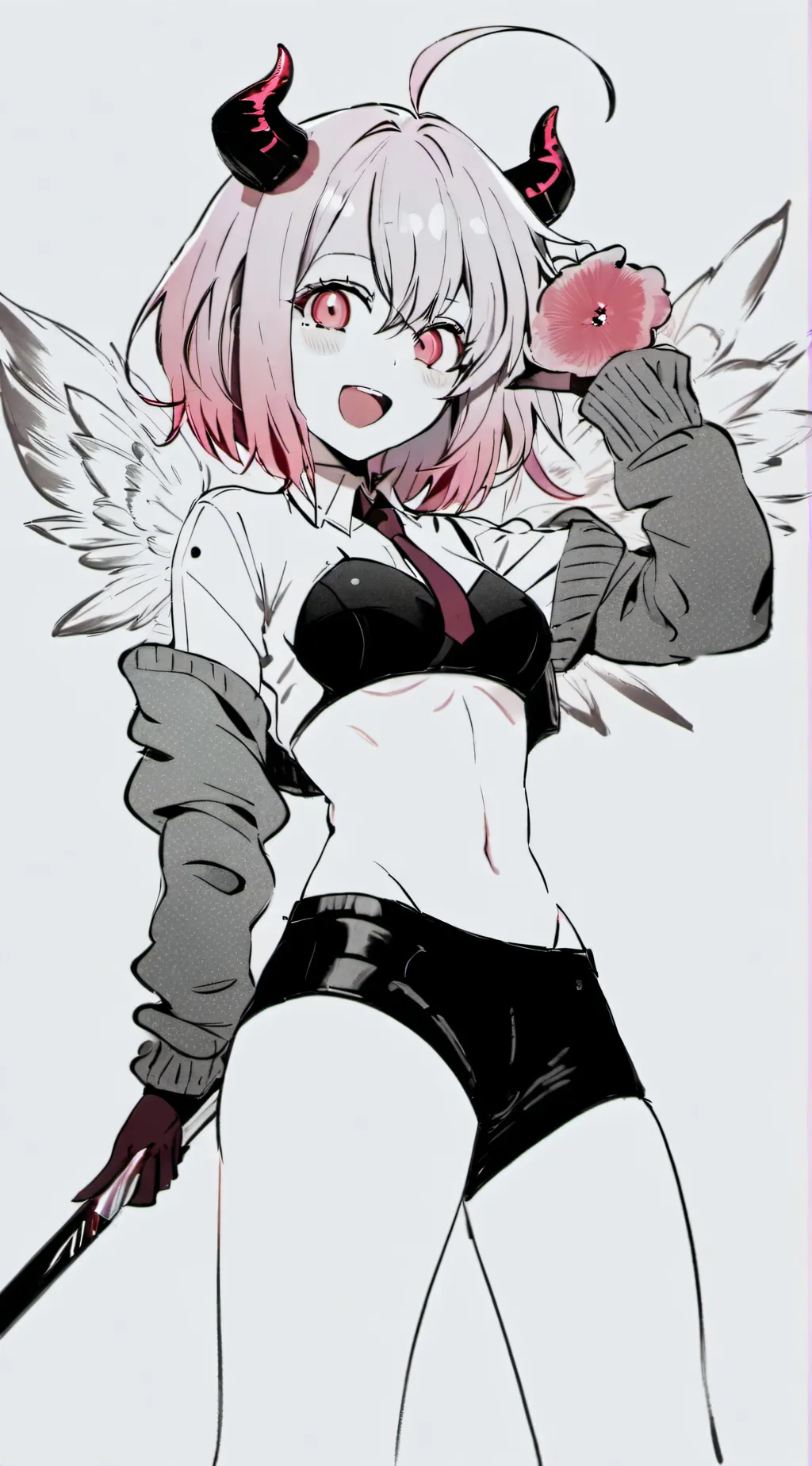 ai character: Luna background