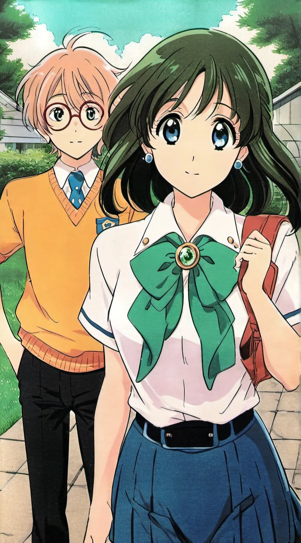 ai character: MHA school background