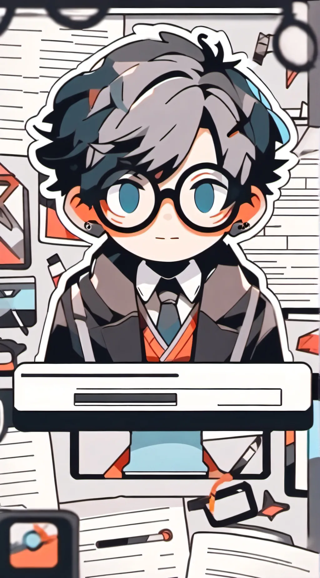 ai character: Ideas background