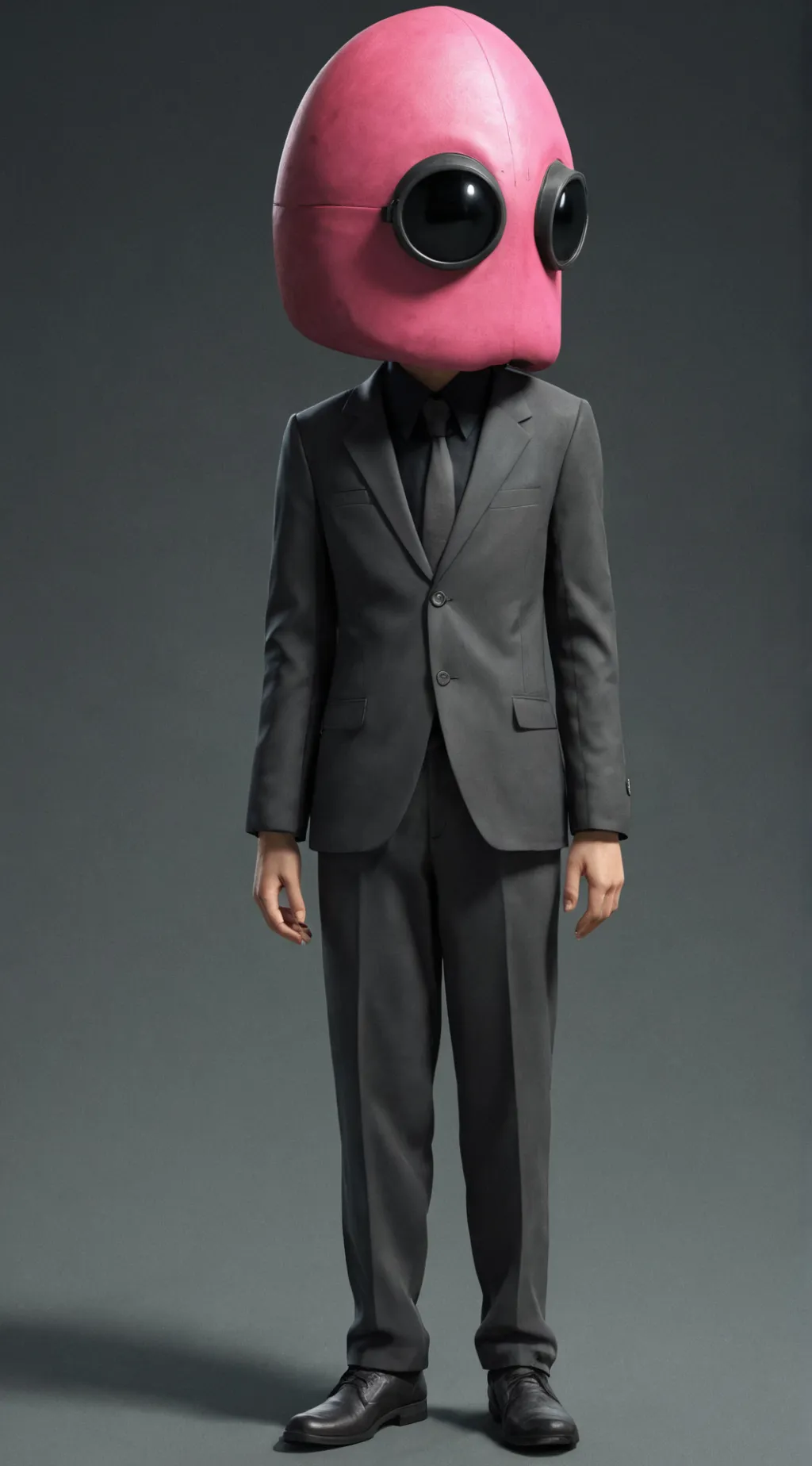 ai character: squid game gurad background