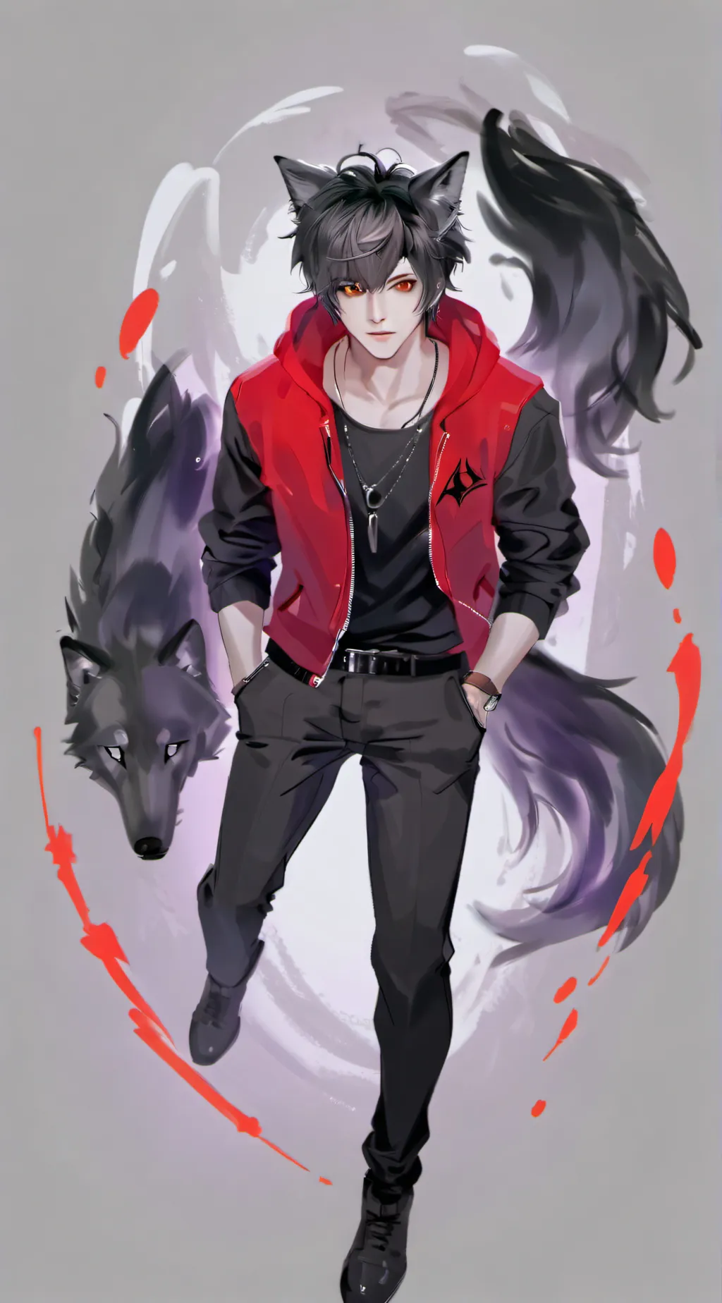 ai character: aaron background