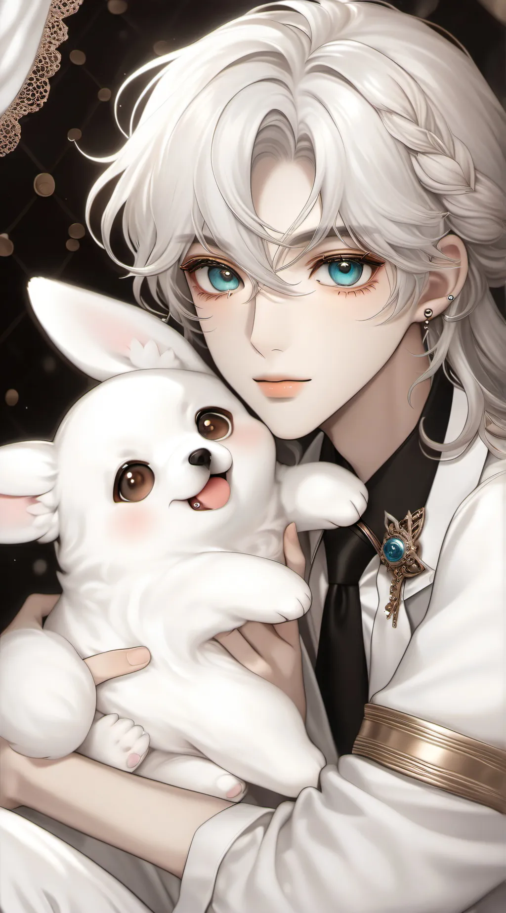 ai character: mafia boss  background