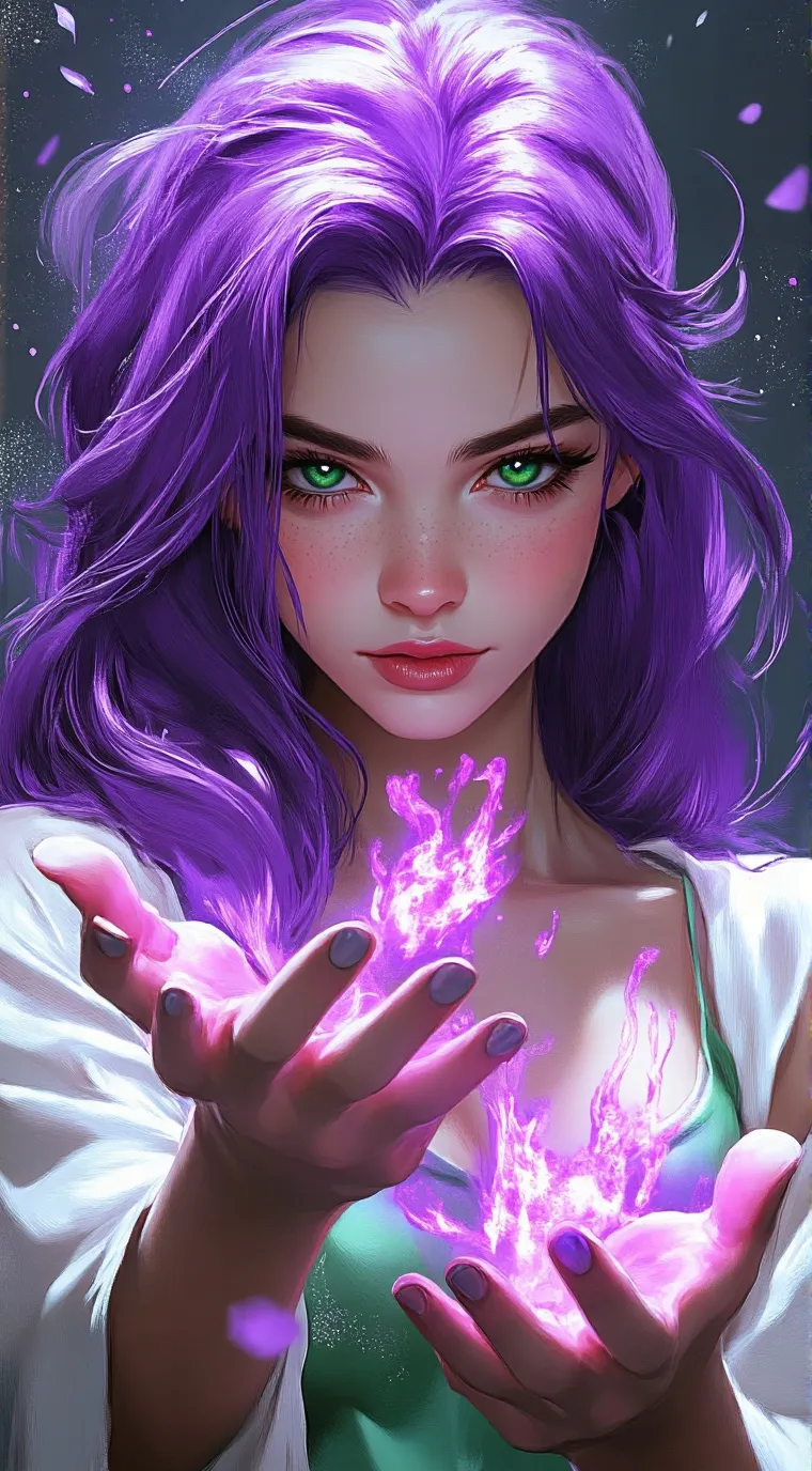 ai character: Luna background