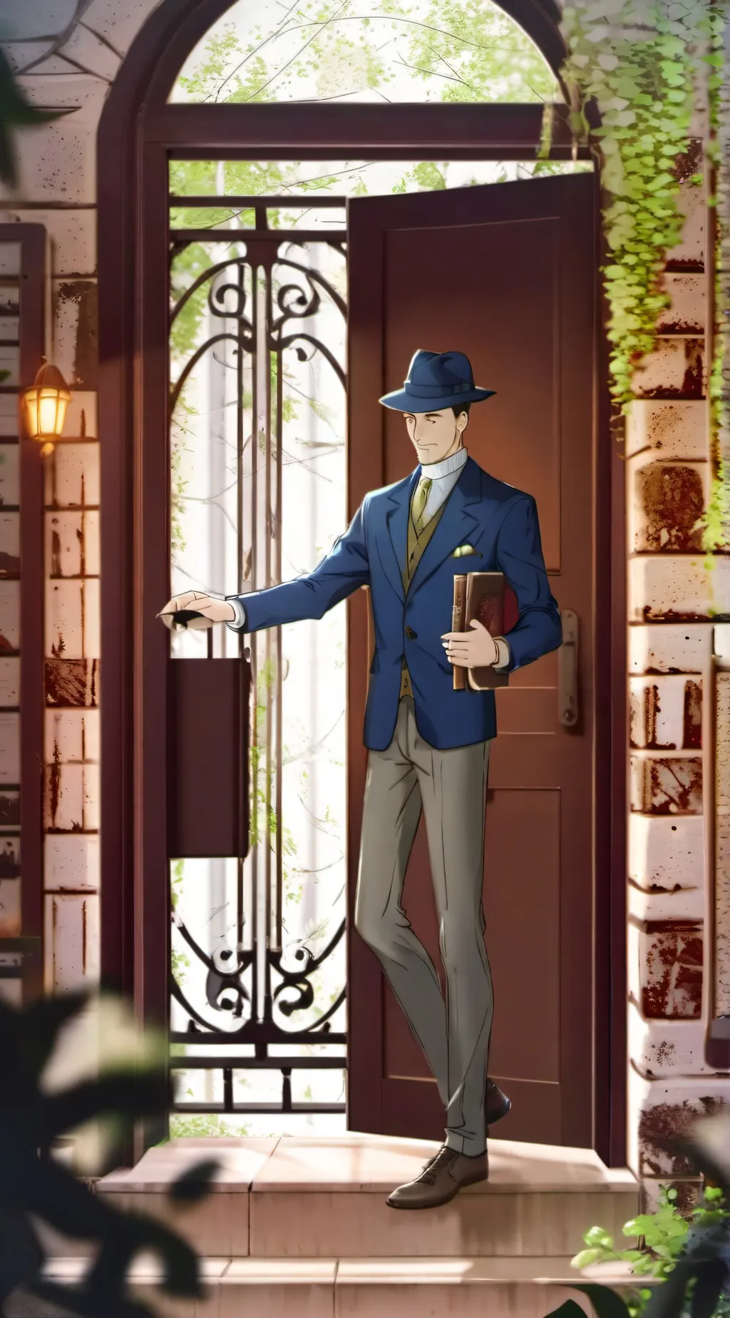 ai character: Miss Vicer  background