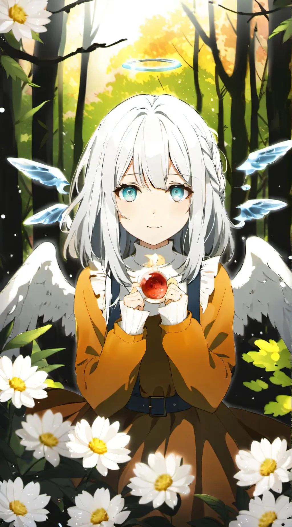 ai character: Angel background