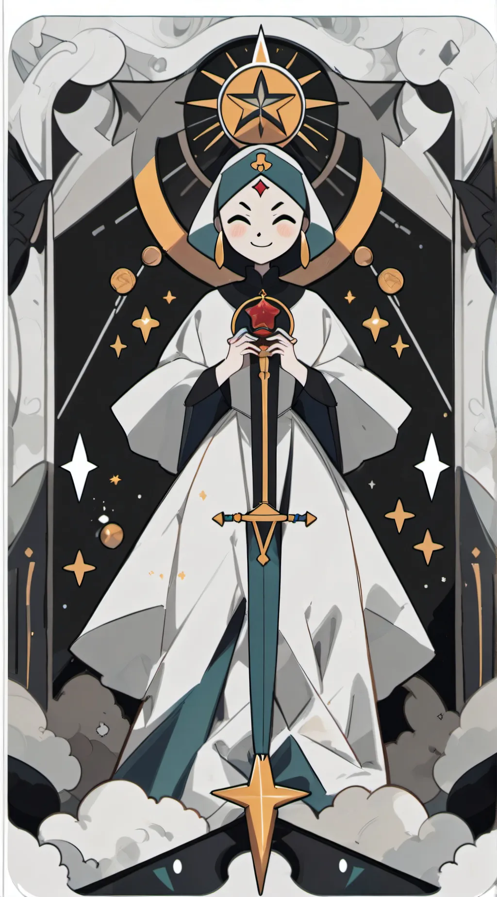 ai character: planet craft schol background