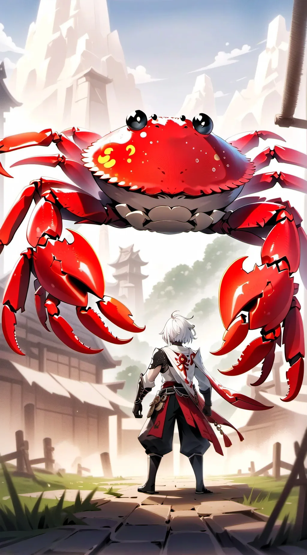 ai character: a boy I maded background