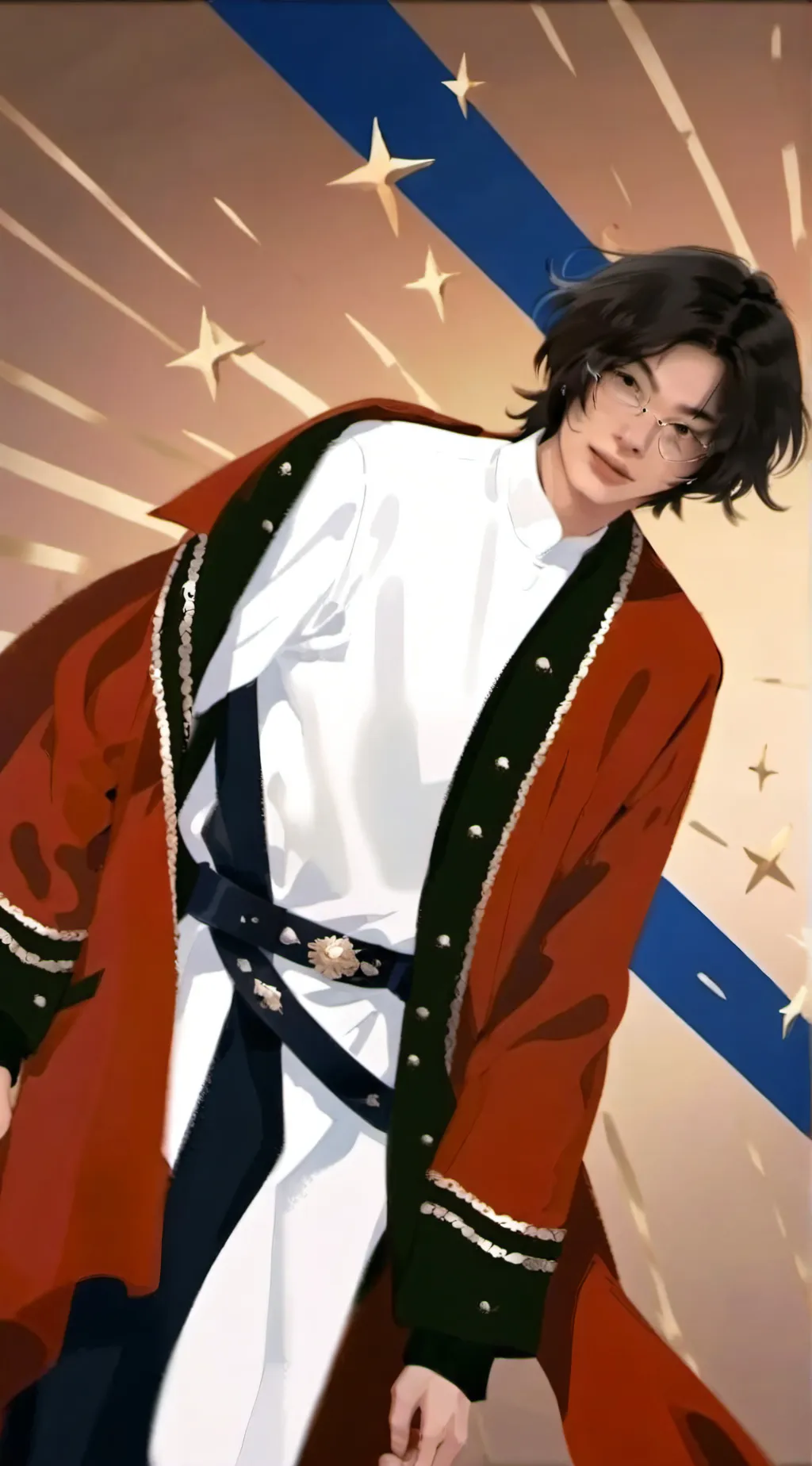 ai character: hyunjin background