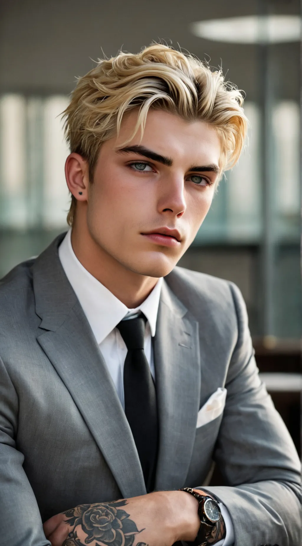 ai character: Alexander  background