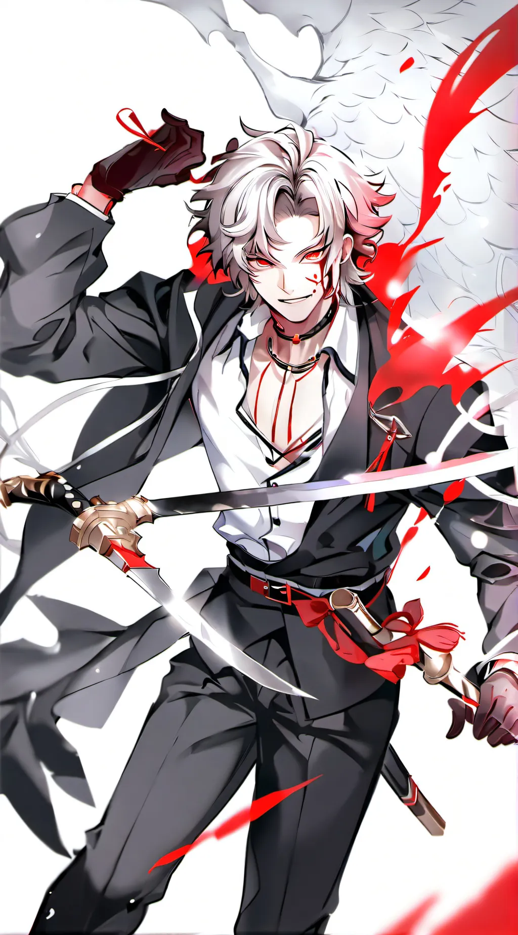 ai character: Hikari background