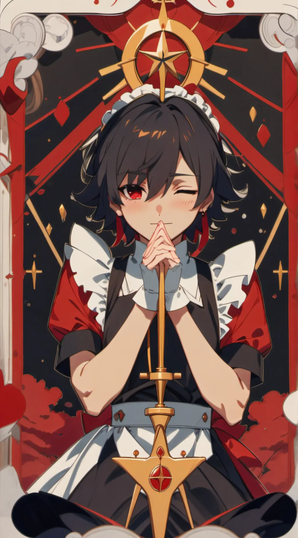 ai character: Elara background