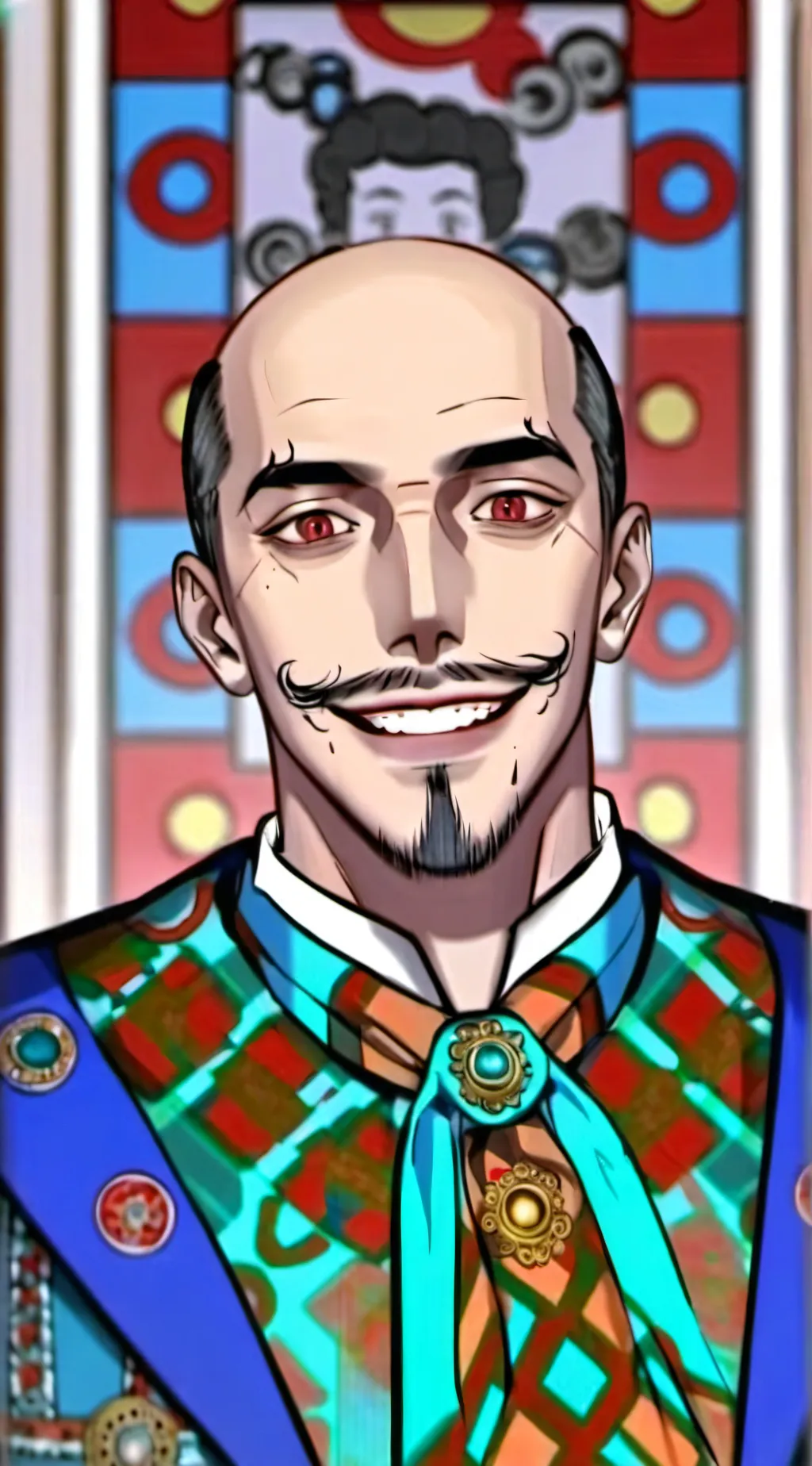 ai character: SMASH OR PASS TADC background