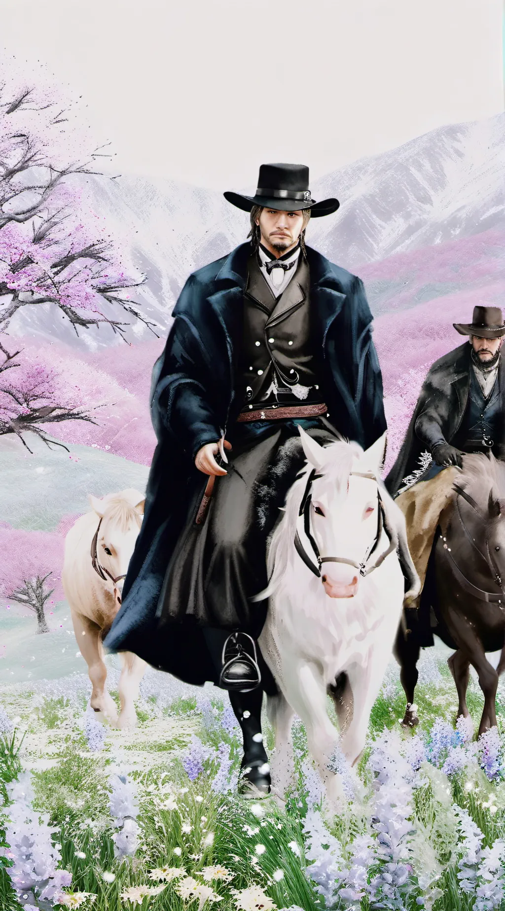 ai character: RDR2  background