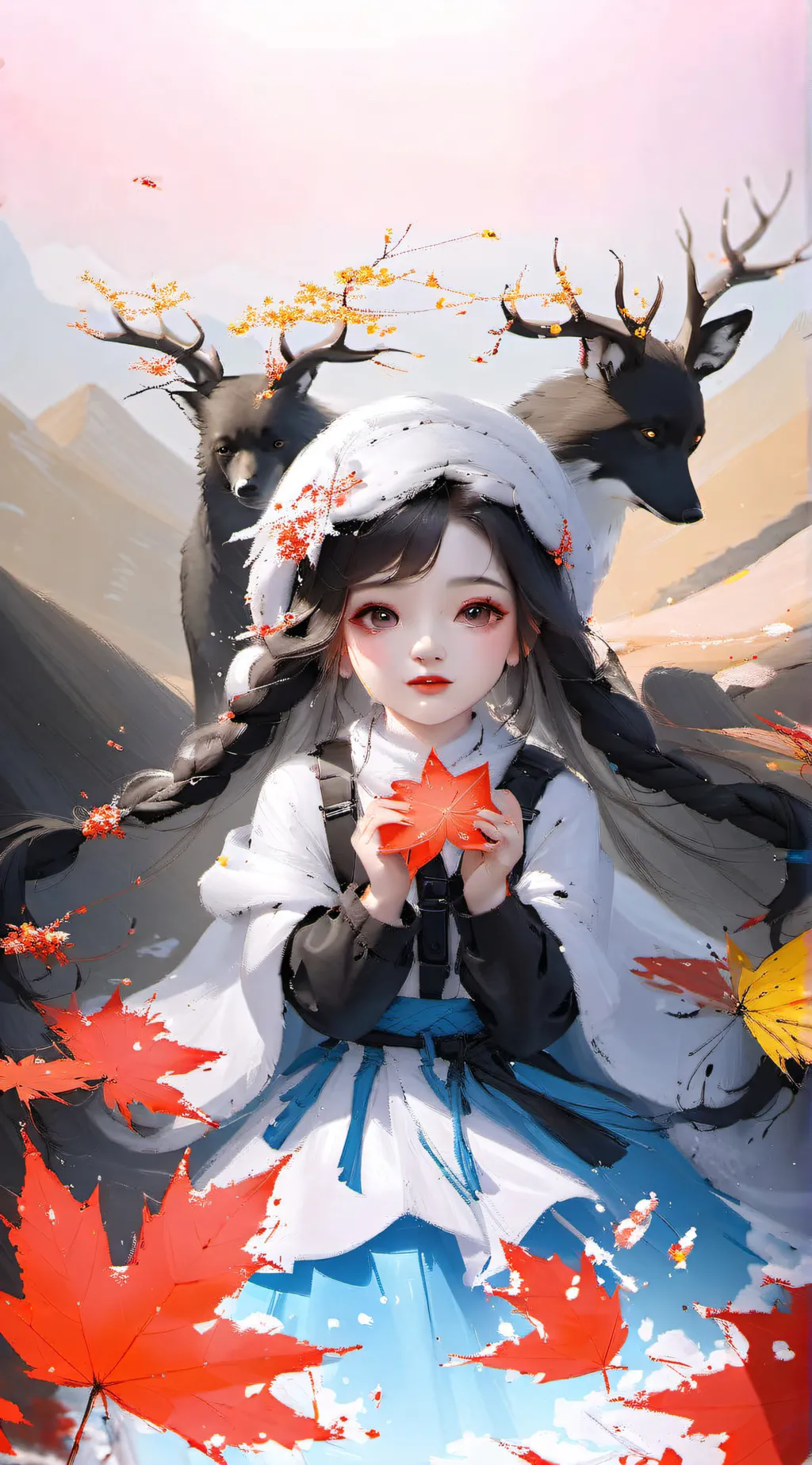 ai character: mlinky background