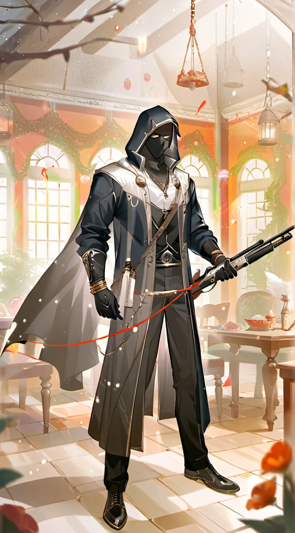 ai character: el Blasio  background