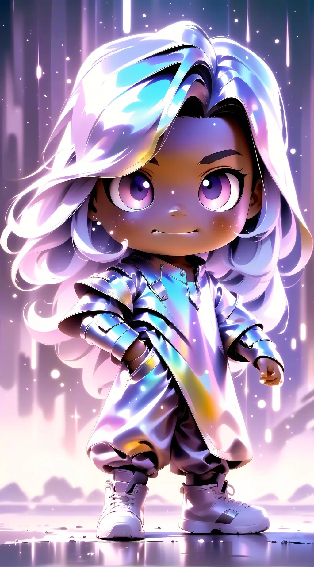 ai character: Box background