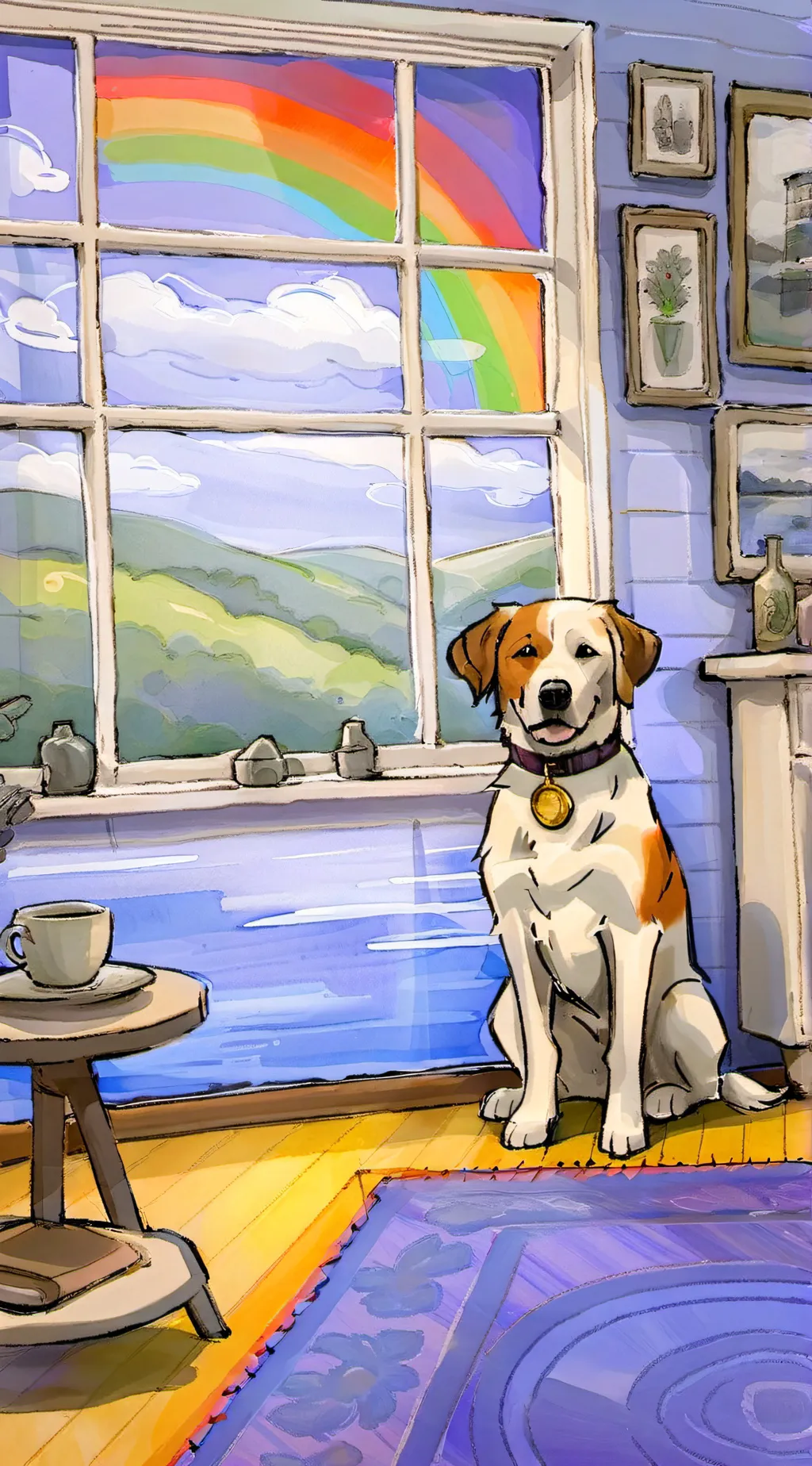 ai character: weedog background