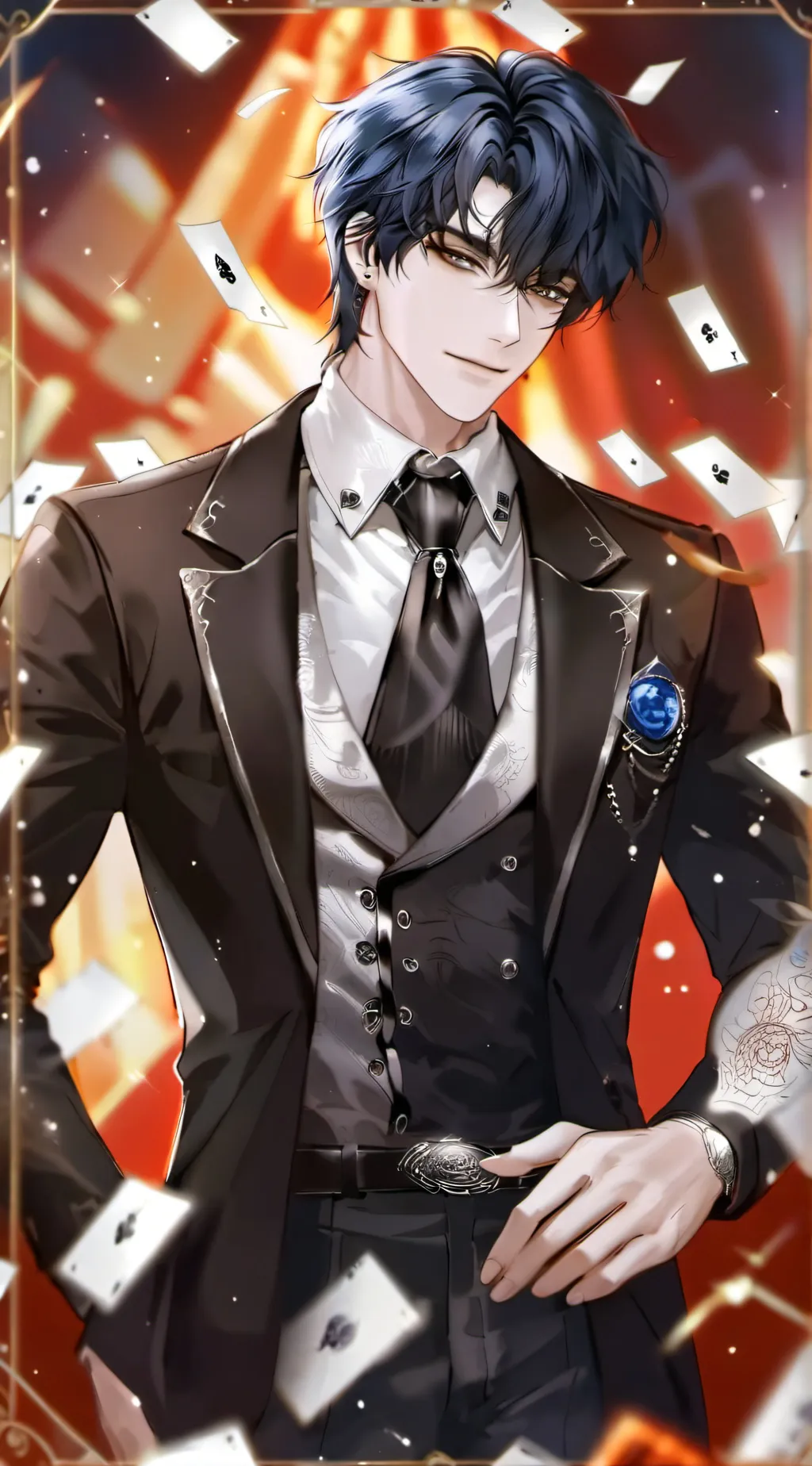 ai character: »《Tyler》« 🎀 background