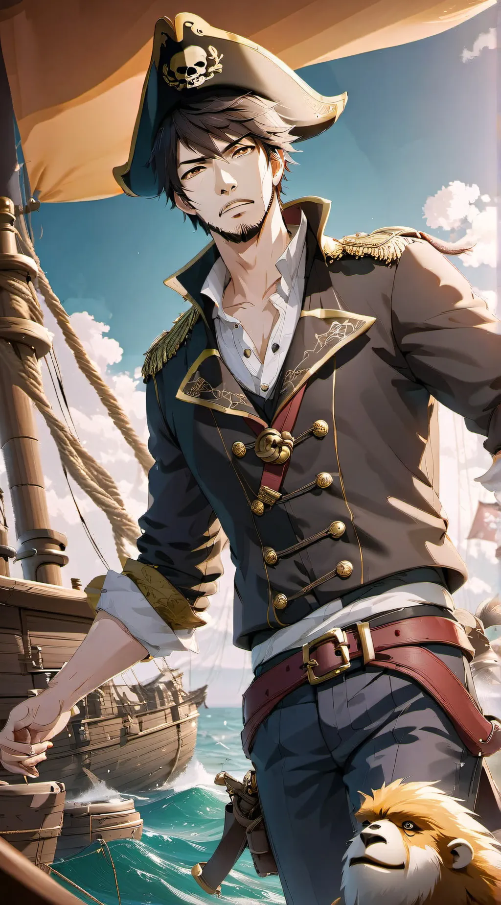 ai character: Jason Brair  background